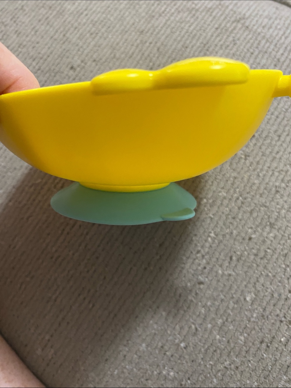 Skip Hop activity center Yellow Bee Face suction Bowl explore & more - Picture 5 of 15